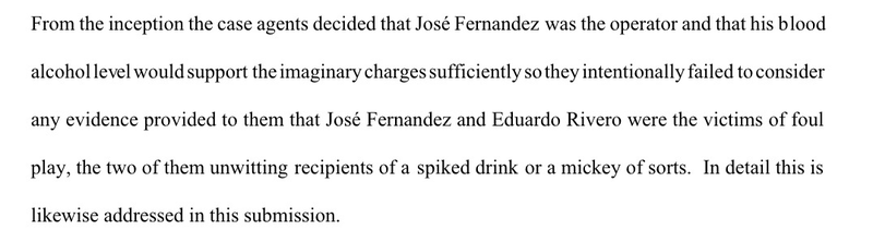 Illustration for article titled Lawyer Claims José Fernández Was Framed, Was Not Behind The Wheel During Fatal Boat Crash